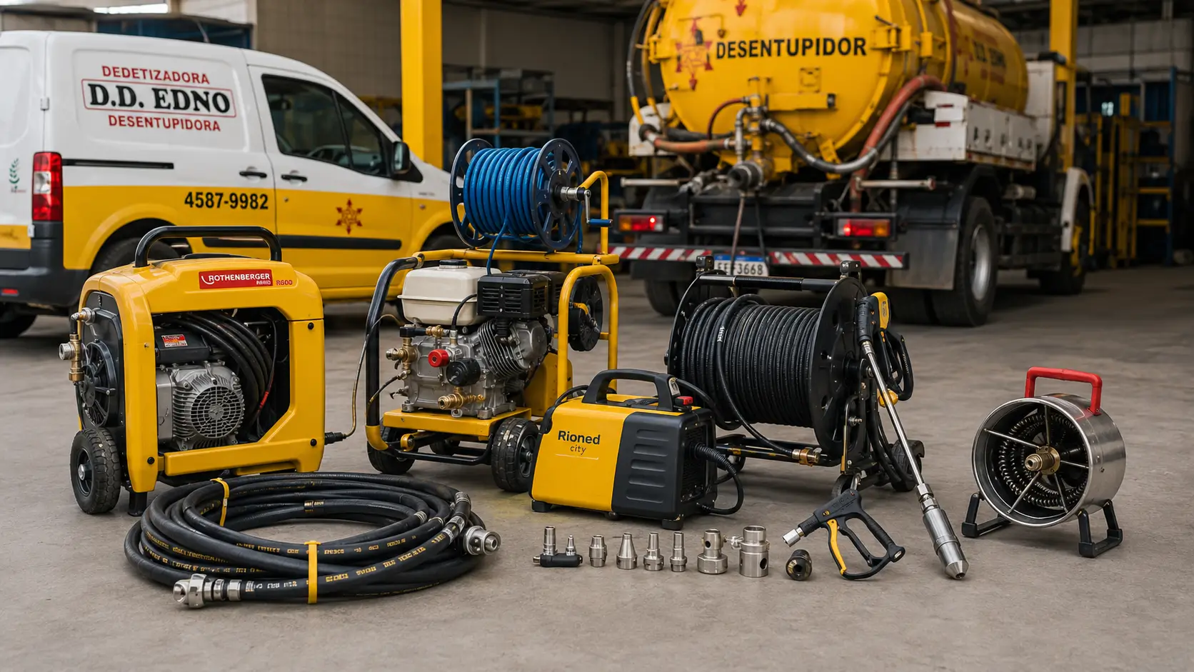 Equipamentos de desobstrução
